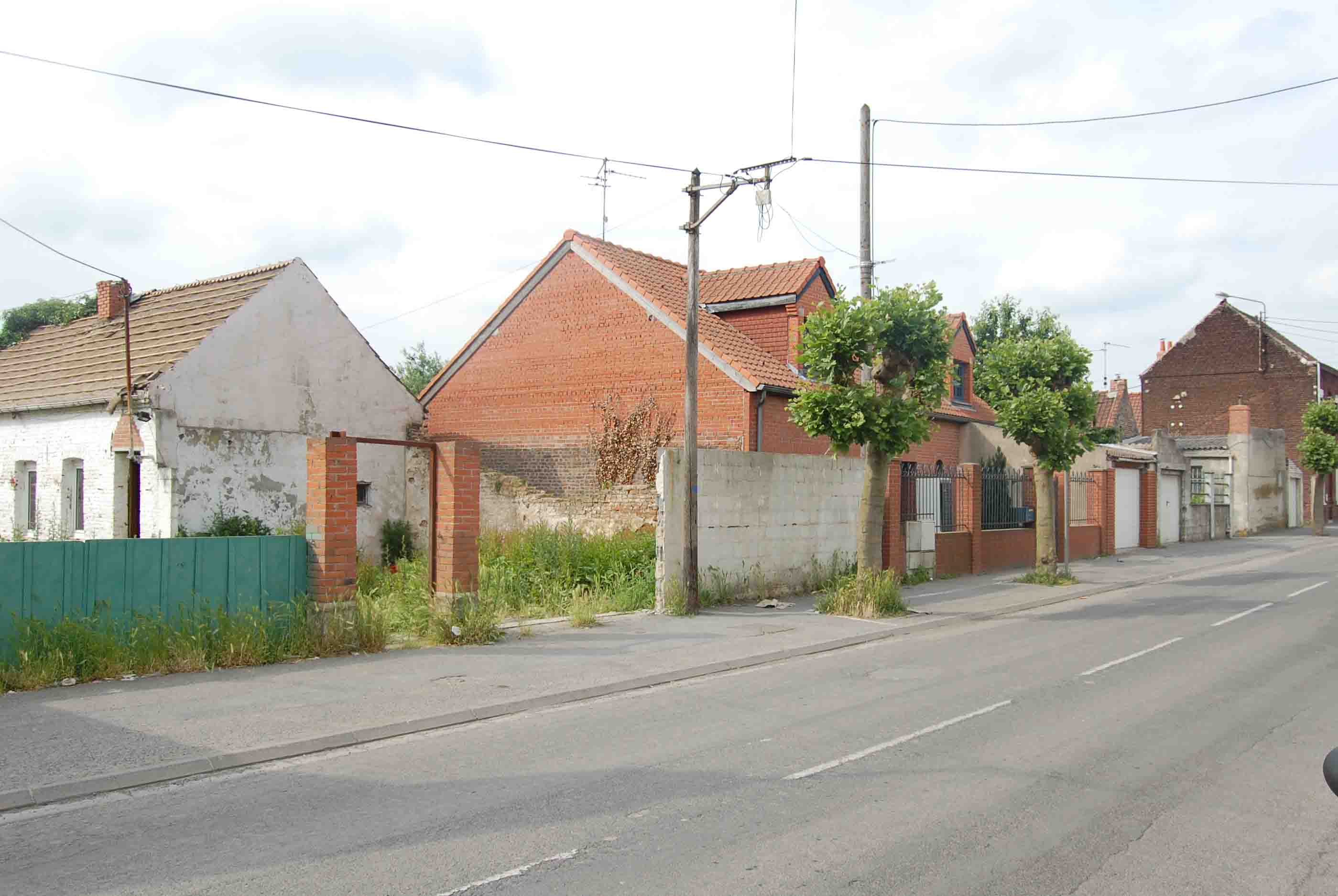 photo avant l'insertion des maison